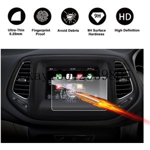 Voor Kompas Uconnect Touch Screen Auto Display Navigatie Screen Protector, auto In-Dash Scherm Beschermende Film (7-Inch)