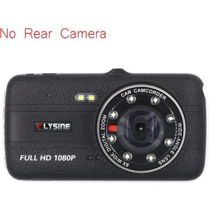 Olysine 4 Inch Full Hd 1080P Auto Dvr Camera Dual Lens Dash Cam Ips Auto Video Recorder Metal Shell registrator Met Twee Camera