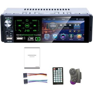 1Din Autoradio 4.1 Inch Druk Sn O Stereo Multimedia Mp5 Speler Bluetooth Am/Fm/Rds Radio
