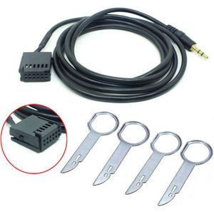 6000CD AUX-IN Draad Adapter Auto Stereo 6000-Cd Aux Kabel Voor Ford Fiesta Focus 6000 Cd
