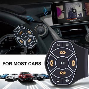 Smartphone Motorfiets Stuurwiel Bluetooth Auto Knop Accessoires Media Fiets Afstandsbediening X09