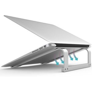 Aluminium Laptop Stand Verstelbare Notebook Stand Voor 11-17 Inch Macbook Air Pro Lapdesk Antislip Computer koeling Beugel