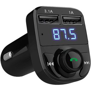 Fm-zender Aux Modulator Bluetooth Handsfree Carkit Auto O MP3 Speler Met Quick Charge Dual Usb Car Charger