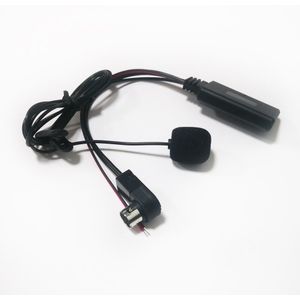 Biurlink Auto Stereo Bluetooth Aux aux Kabel Bedrading Radio Microfoon Handsfree Kit voor JVC Alpine CD KS-U58 PD100 U57 U29