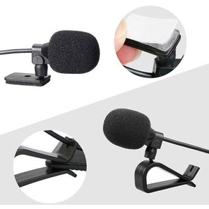 Zwart 2.5 Mm Bluetooth Microfoon Mic Fit Auto Pioneer Stereos Radio Ontvanger