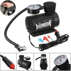 300PSI Opblaasbare Elektrische Luchtpomp 12V 120W Car Bike Tire Druk Meting Portable Mini Luchtcompressor Auto Band inflator