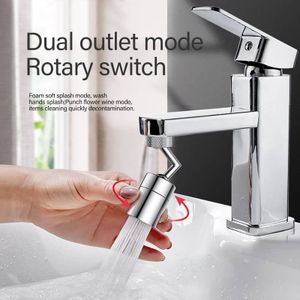 Innovatieve Keuken Kraan Abs + Rvs Splash-Proof Universele Tap Douche Water Draaibare Filter Spuit Nozzle