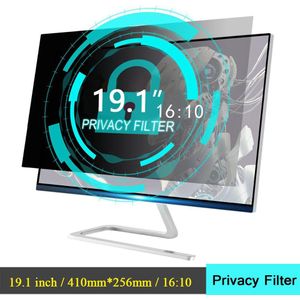 19.1 inch (410mm * 256mm) privacy Filter Anti-Glare Lcd-scherm Beschermende film Voor 16:10 Breedbeeld Computer Notebook PC Monitoren