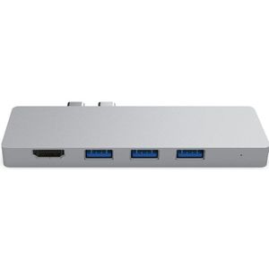 Type-C Usb 3.0 Hub 8 In 1 Multi Port Adapter Dock Aluminium Type C Combo Hub Voor Macbook pro