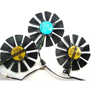 87MM FDC10U12S9-C PLD09210S12HH DC 12V 0.50AMP 4Pin 4 Wire Cooling Fan Voor ASUS GTX980Ti R9 390X390 GTX1070 Videokaart Fans