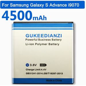 Gukeedianzi EB535151VU Oplaadbare Batterij 4500Mah Voor Samsung Galaxy S Advance I9070 B9120 I659 W789 Vervangende Telefoon Batterij