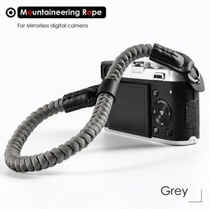 Bergbeklimmen Nylon Touw Camera Wrist Hand Strap Riem Voor Mirrorless Digitale Camera Leica Canon Nikon Olympus Pentax Sony