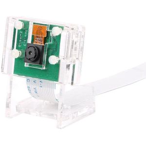 5MP Camera Module Webcam Video 1080P + Transparante Houder Voor Raspberry Pi 4/3B +/ 3B/2B/Zero