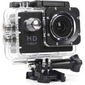 480P Motorfiets Dash Sport Actie Video Camera Motorcycle Dvr Full Hd 30M Waterdicht, Zwart