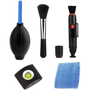 5Pcs Dust Cleaner Camera Cleaning Lens Kit Borstel Air Blower Doekjes Schone Doek Kit Digitale Camera Cleaner Voor Gopro canon Nikon