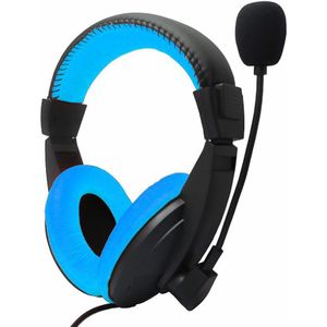 Kebidu Wired Hoofdtelefoon Met Microfoon Verstelbare Over Ear Gaming Headsets Koptelefoon Lage Bass Stereo Voor Pc