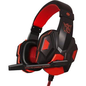 Ostart Bedrade Gaming Headsets Over-Ear Hoofdtelefoon Met Microfoon Stereo Oortelefoon Diepe Bas Voor PS4 Xbox One Pc Computer gamer