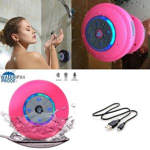 Draadloze Bluetooth Speaker Draagbare Waterdichte Douche Speaker Handsfree Voor Iphone Ipod Android Telefoons MP3