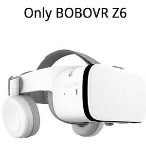 Z6 Vr 3D Bril Virtual Reality Goggle Helm Bluetooth Vr Slimme Bril Headsets Bobo Vr Voor 4-6 Inch mobiele Telefoon
