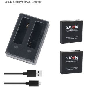 Originele SJCAM SJ8 PRO Batterij 1200mAh Oplaadbare Li-Ion Batterij Dual Charger voor SJ8 Plus SJ8 AIR Actie Camera Accessoires