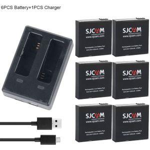 Originele SJCAM SJ8 PRO Batterij 1200mAh Oplaadbare Li-Ion Batterij Dual Charger voor SJ8 Plus SJ8 AIR Actie Camera Accessoires