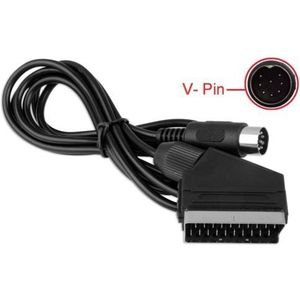 Vervanging 1.8 M V-pin Scart kabel Voor Sega Megadrive 1 Genesis 1 Master System 1 RGB AV Scart kabel Kabels