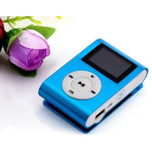 Mini USB Clip MP3 Speler Lcd-scherm 32 gb Micro SD TF Card Draagbare MP3 Mini Clip MP3 speler waterdichte sport mp3 YE12.10