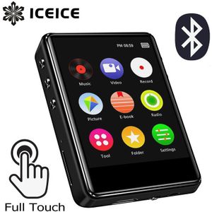 Iceice MP3 Speler Met Bluetooth Ingebouwde Luidspreker 2.4 Inch Full Touch Screen Fm Radio Recording E-book Music Video Player Mp 3