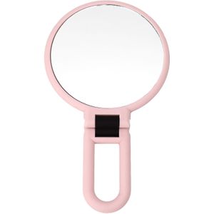 15X Vergrootglas Draagbare Vouwen Handheld Spiegel Reizen Dubbelzijdig Cosmetische Spiegels Badkamer Scheren Make-Up Spiegel