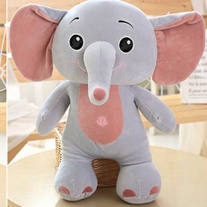 Super Zachte Olifant & Hippo & Neushoorn Knuffel Schattige Nijlpaard Cartoon Knuffeldier Doll Baby Kussen Speelgoed Kinderen Verjaardag