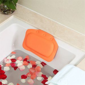 1Pcs Spa Bad Kussen Thuis Bad Kussen Pvc Hals Bad Kussen Zachte Hoofdsteun Zuignap Bad Kussen Badkamer Accessoires