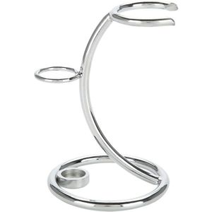 Praktische Universele Scheerkwast Stand Eenvoudige Metalen Veilig Scheermes En Borstel Houder Stand Scheerapparaat Kit Organizer Voor Mannen