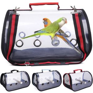 Outdoor Vogel Transportkooi Vogel Reizen Carrier Ademende Ruimte Papegaai Gaan Rugzak Multi-Functionele Vogel Tas Met Baars