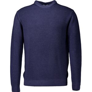 Gentiluomo - Trui Blauw Gentiluomo Round Ls Trui Blauw K1082-248