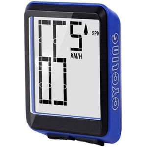 Weg Mountainbike Draadloze Grote Karakter Code Tafel Groot Scherm Engels Waterdichte Lichtgevende Snelheidsmeter