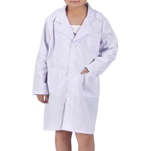 Kinderen Witte Laboratoriumjas Laboratorium Kids Jongens Meisjes Magazijn Arts Werkkleding Ziekenhuis Technicus Uniform Kleding