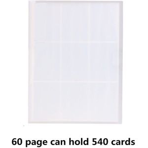 Transparante Kaart Verzamelband Pocket Trading Card Bindmiddel Voor Kaart A2UB