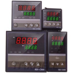 Digitale Thermostaat Thermometer SSR output Relais uitgang Digitale Temperatuur Controller REX-C100 C400 C700 C900 Thermoregulator