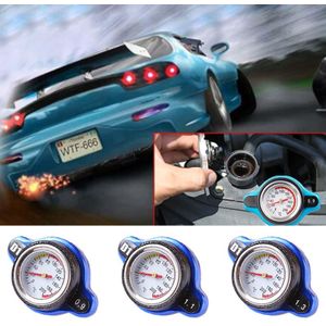 Thermostatische 1.1 Bar Temperatuurmeter Auto Radiator Cap Universele Accessoires Radiator Cap Duurzaam Druk Rating