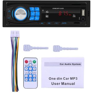 Bluetooth Autoradio Fm Auto Radio In-Dash 1 Din Aux Ingang Stereo Ontvanger Tf Usb Afstandsbediening 12V auto MP3 Speler Multimedia
