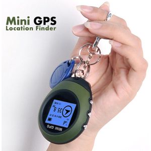 Mini Gps Navigatie Ontvanger Draagbare Outdoor Locatie Finder Tracker Met Kay Keten Usb Oplaadbare Tracking Recorder