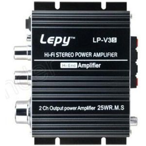 12V Mini L-Epy Hi-Fi Digitale V3 Usb Fm Digitale Stereo Eindversterker Auto Versterker 2 Ch Out putpower Lp V3S