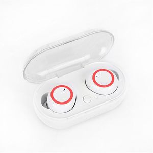 Stereo Tws Bluetooth 5.0 Oortelefoon Handsfree Car Kit Draadloze Actieve Ruisonderdrukking Met Microfoon Voor Huawei Xiaomi