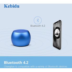 Mini Waterdichte Handsfree Bluetooth Speaker Ingebouwde Microfoon Bluetooth 4.2 Car Kit Legering Body Stereo Draagbare Auto Muziek Speaker mic