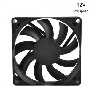 12V/24V Laag/Midden/Hoog/Ultra-Hoge Snelheid Koelventilator Rustige Borstelloze Cooler ventilator Voor Pc Laptop Computer Cpu