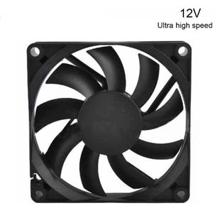 12V/24V Laag/Midden/Hoog/Ultra-Hoge Snelheid Koelventilator Rustige Borstelloze Cooler ventilator Voor Pc Laptop Computer Cpu