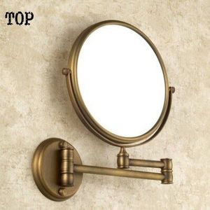 Antieke badkamer 8 inch spiegel vergrotende spiegel met wandmontage cosmetische spiegel badkamer verlichte spiegels