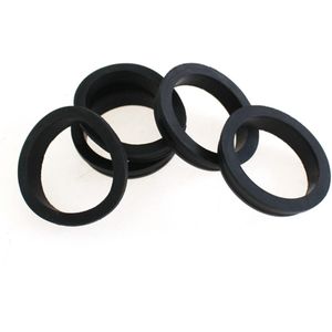 Talea 5 Stuk Zwart Rubber Gootsteen afvoer Slang afdichtring Afdichting Pakking Ring O-Ring Ring Zeehonden Waterdichtheid Assortiment