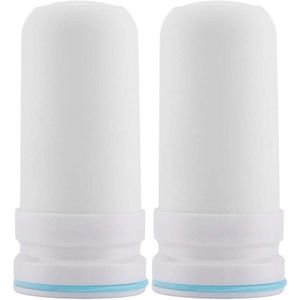 2Pcs Tap Waterzuiveraar Vervanging Filter Keukenkraan Wasbare Keramische Percolator Water Filter Filtro