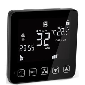 Smart Home Wifi Thermostaat Voor Ventilatie Systeem Ventilatorconvectoren Kamertemperatuur Controller Koeling Verwarming